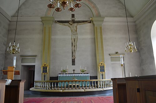 Gunnilbo kyrka, intérieur