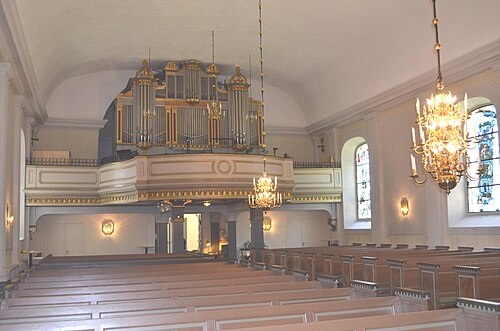 Mjölby kyrka, interno
