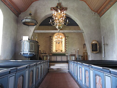Ramsta kyrka, intérieur