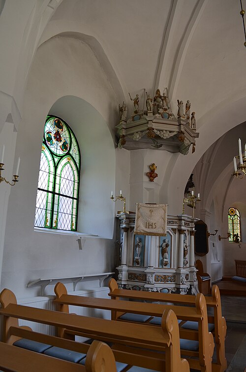Ripsa kyrka, intérieur