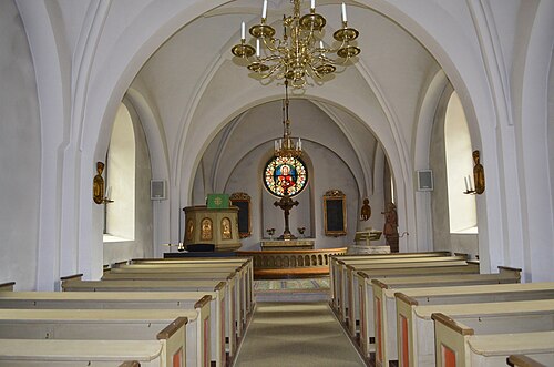 Råby-Rönö kyrka, interno