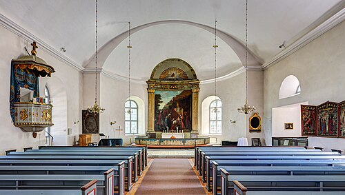Sankt Anna kyrka, intérieur