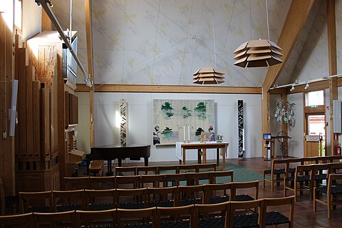 Ekebyhovskyrkan, interno