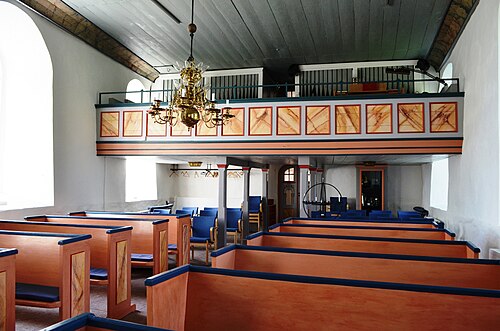 Härna kyrka, intérieur