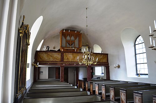 Tystberga kyrka, interno