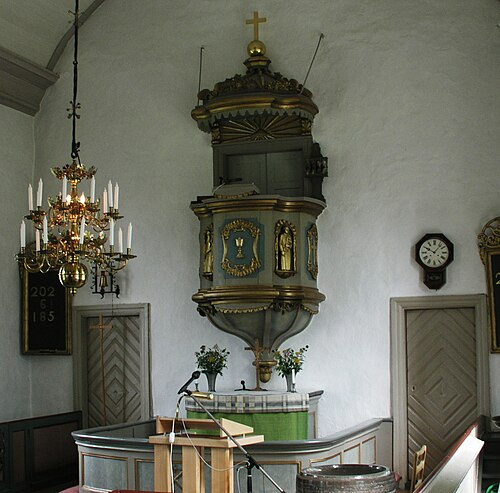 Ventlinge kyrka, intérieur