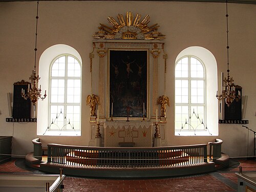 Västra Karups kyrka, interno