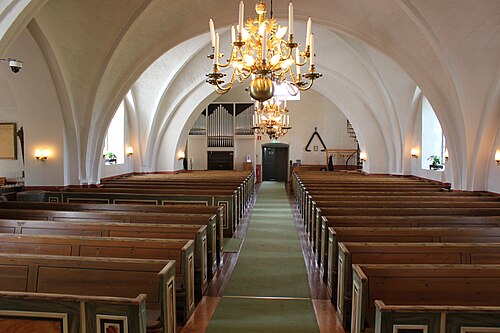 Våxtorps kyrka, intérieur