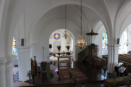 Munka-Ljungby kyrka, interno