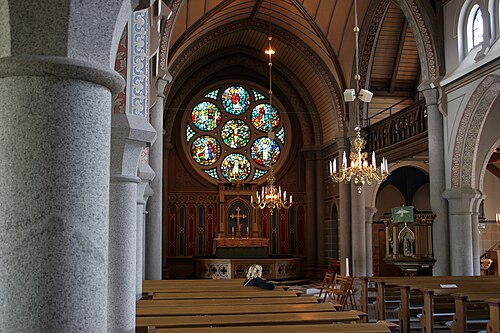 Nosaby kyrka, interno