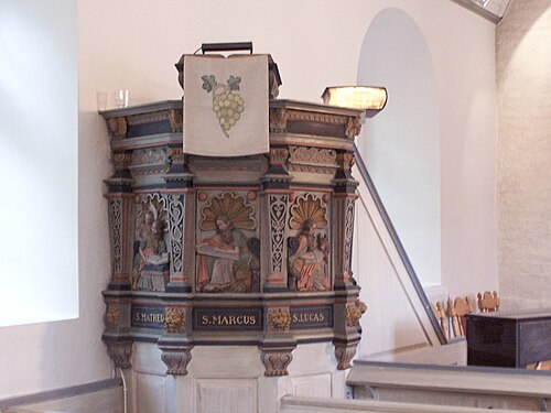 Ysane kyrka, intérieur