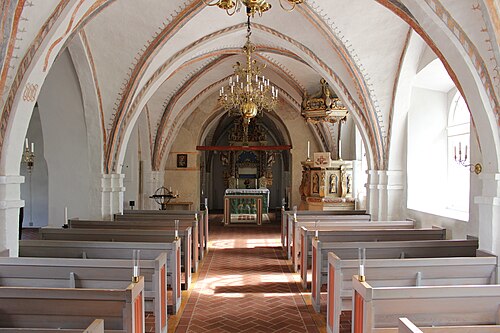 Bjuvs kyrka, interno