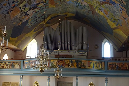 Öckerö nya kyrka, interno