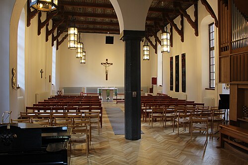 Samariterhemmets kyrka, interno