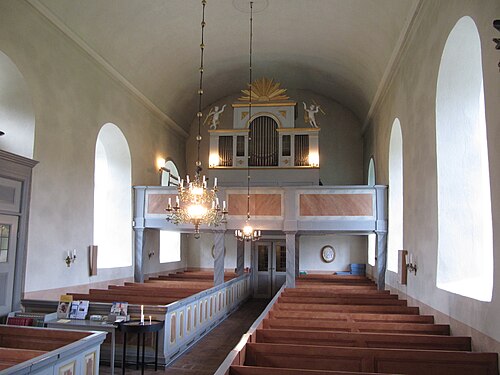Vassunda kyrka, intérieur