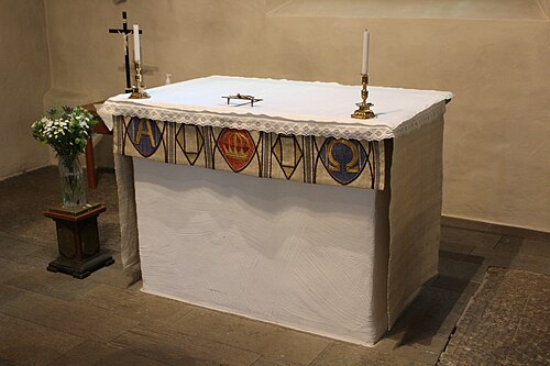 Almby kyrka, interno