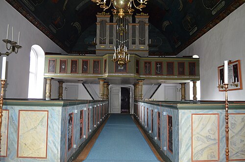 Gryteryds kyrka, interno
