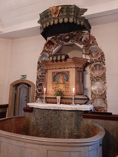 Lögdö kyrka, intérieur