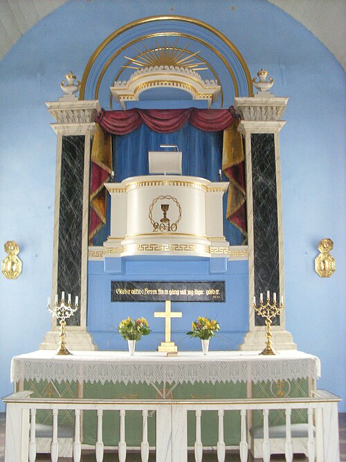Riseberga kyrka, interno