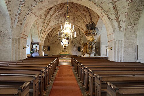 Säby kyrka, interno