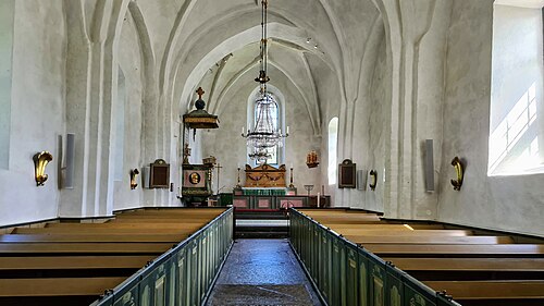 Adelsö kyrka, intérieur