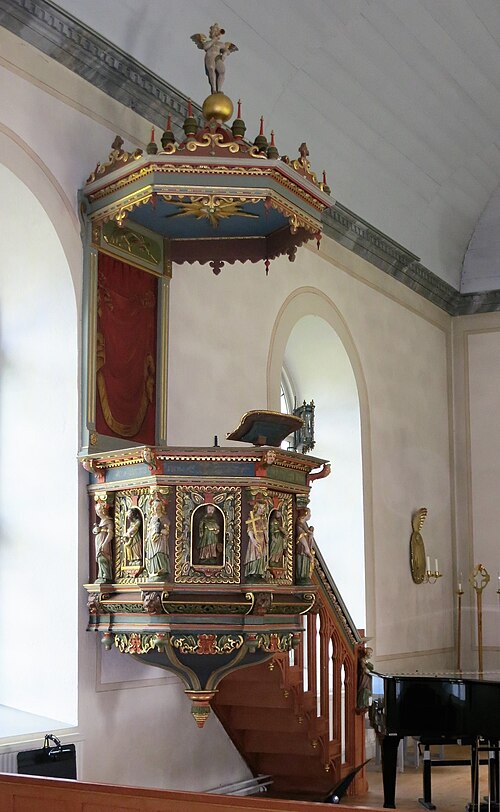 Enslövs kyrka, interno