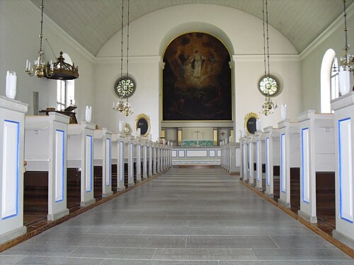 Ljungs kyrka, intérieur