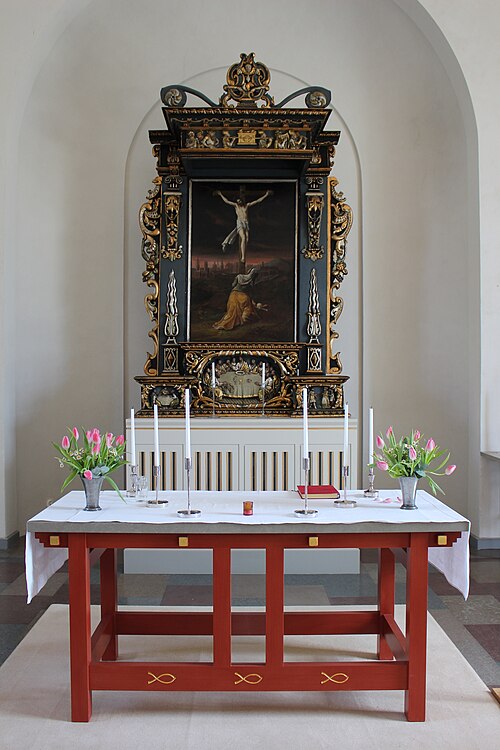 Rådmansö kyrka, intérieur