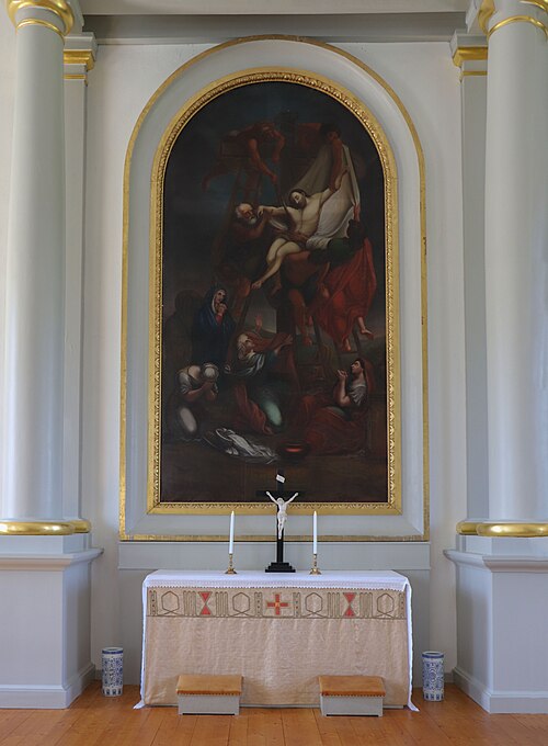 Sjösås nya kyrka, interno