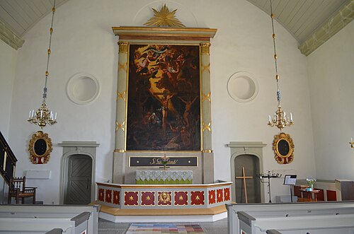 Västra Stenby kyrka, interno