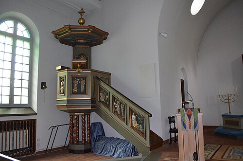 Hultsfreds kyrka, interno