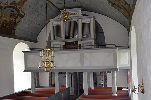 Gällinge kyrka, interno