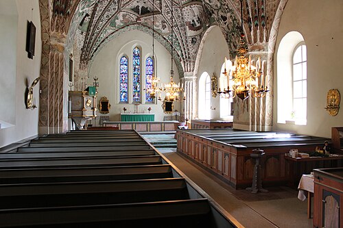 Kumla kyrka, intérieur
