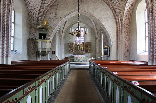 Börje kyrka, interno