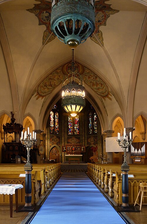 Lysekils kyrka, interno