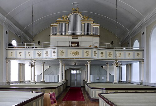 Rogsta kyrka, interno