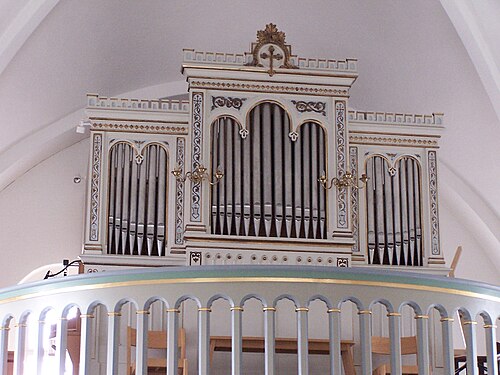 Södra Sallerups kyrka, intérieur