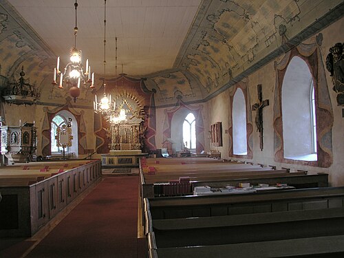 Visnums-Kils kyrka, interno
