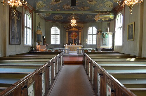 Brämhults kyrka, interno