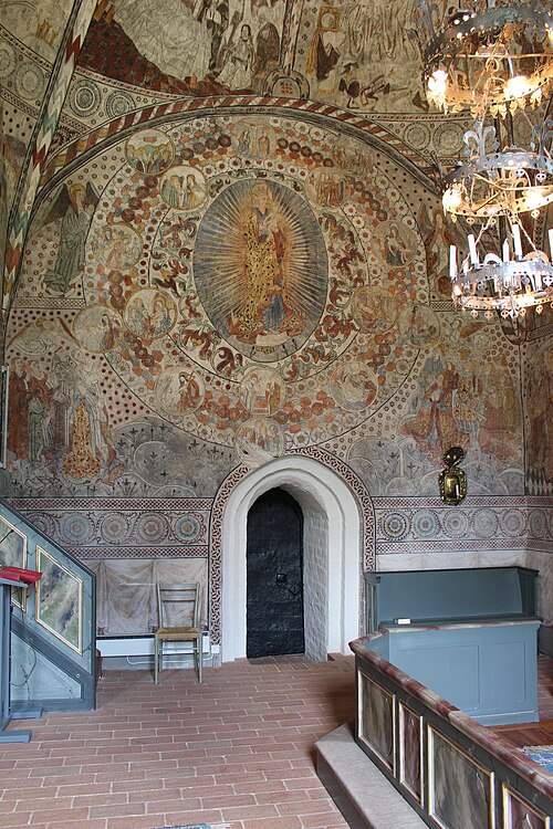 Dannemora kyrka, interno
