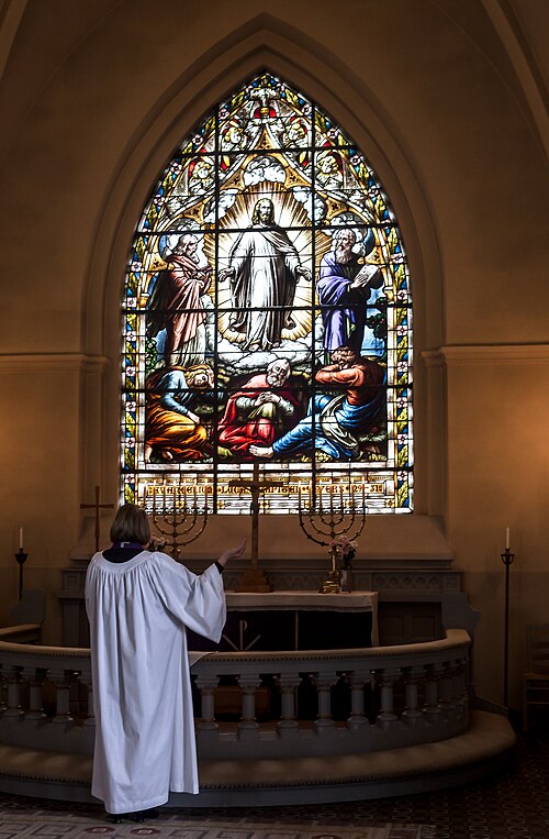 Röke kyrka, interno