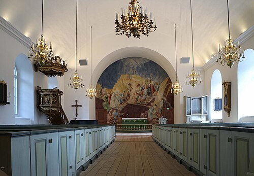 Lösens kyrka, interno