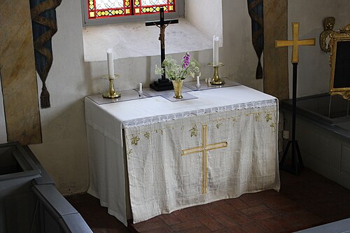 Vada kyrka, intérieur