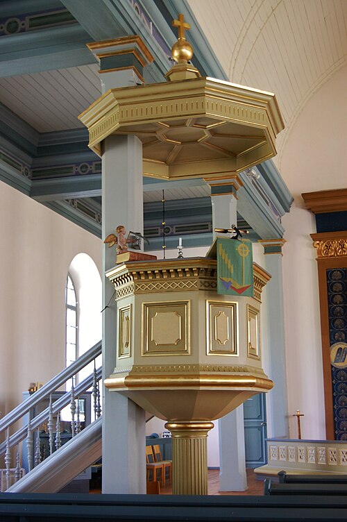 Älmeboda kyrka, interno