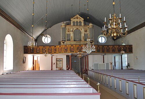 Algutsboda kyrka, intérieur