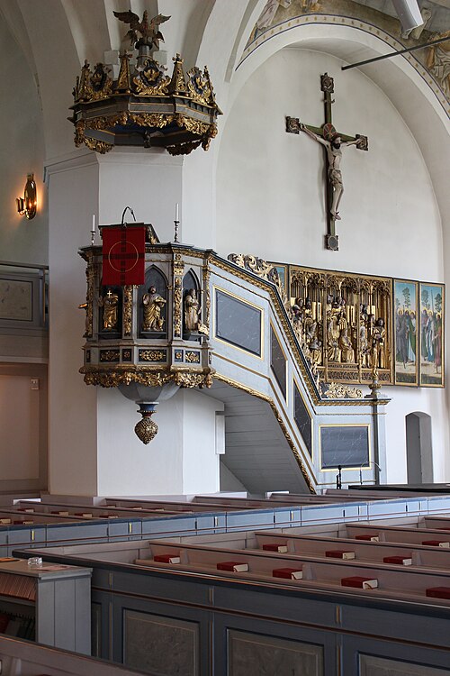 Bollnäs kyrka, interno