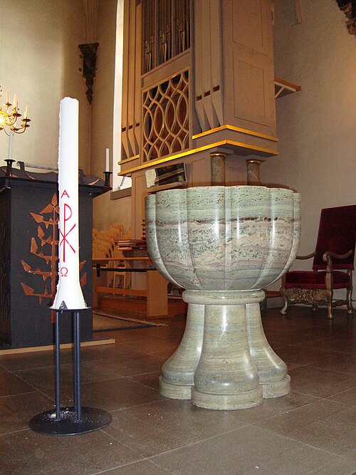 Avesta kyrka, interno