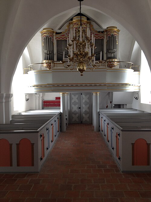 Hammarlövs kyrka, interno