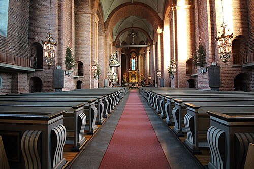 Klosters kyrka, interno