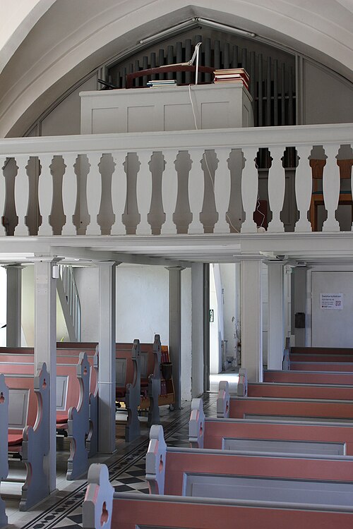 Kyrkheddinge kyrka, interno